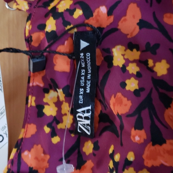 ZARA Floral camisole - Picture 11 of 12